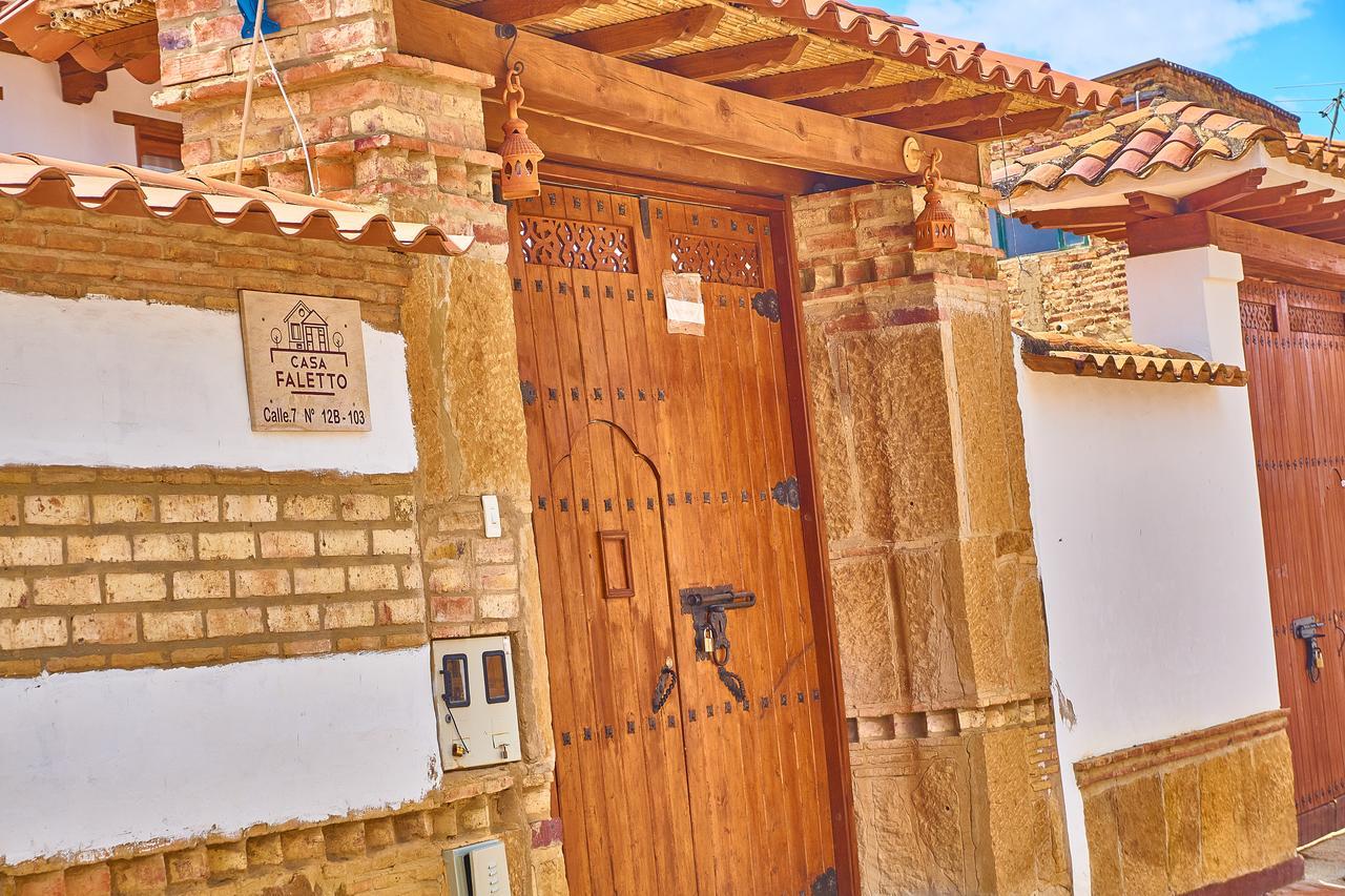 Casa De Huespedes Faletto Villa de Leyva Εξωτερικό φωτογραφία